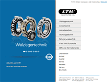 Tablet Screenshot of ltm.de
